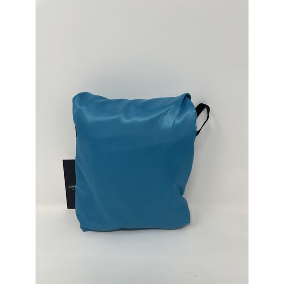 London Fog Foldable Travel Duffel Bag Lagoon Blue NWT Lightweight Carry On - Picture 4 of 5